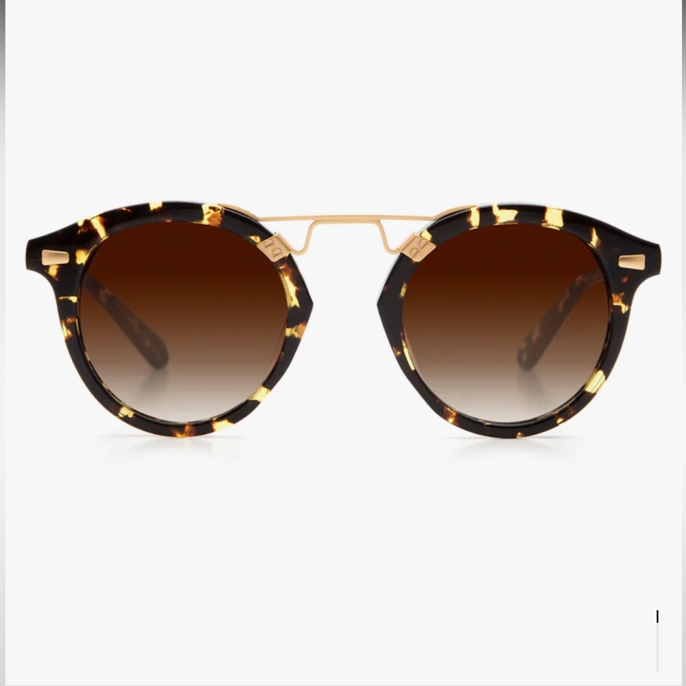 Krewe sunglasses STL II’s in Zulu 24k